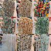 Natural Stone Crystal Faceted Cube Beads - 5.5mm, 7mm & 9mm Sizes