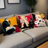vintage manga emma aleksander V-Veil Kotteri cushion cover soft Pillow Case for Sofa Living Room Home Decor Protective Covers