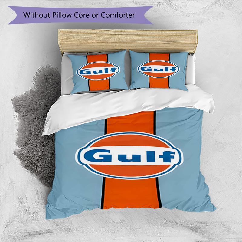 3pcs Football Team (9) Design Cover Set - HD Printed Bedding with 1 Cover and 2 Pillowcases - Perfect for Home and Dorm Decor
