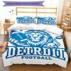 3pcs Football Team (14) Design Cover Set - HD Printed Bedding with 1 Cover and 2 Pillowcases - Perfect for Home and Dorm Decor