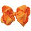 Bow Hairpin Safety Alloy Hair Clip with Burr-Free Metal Spring Double-Layer Threaded Webbing Bow Kids Non-Slip Hair Accessory