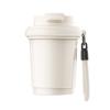 Elegant Ceramic-Lined Stainless Steel Vacuum Insulated Travel Coffee Cup Women Men 320ml Portable Thermal Mug