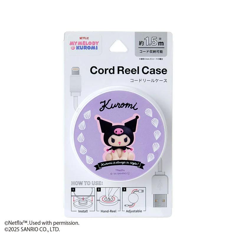 

Sanrio Netflix MY MELODY & KUROMI KUROMI Чохол-органайзер для шнура Японія НОВИЙ