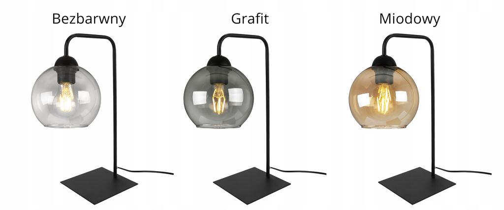 ELEGANT GLASS LED NIGHT STANDING DESK LAMP