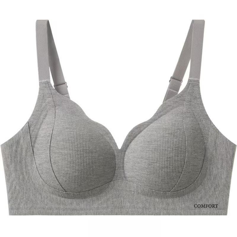 Nahtlose Dessous Damen Lift Fester Cup Bequemer BH Weiche Unterstützung Anti-Hänge-BH Push-up-BH