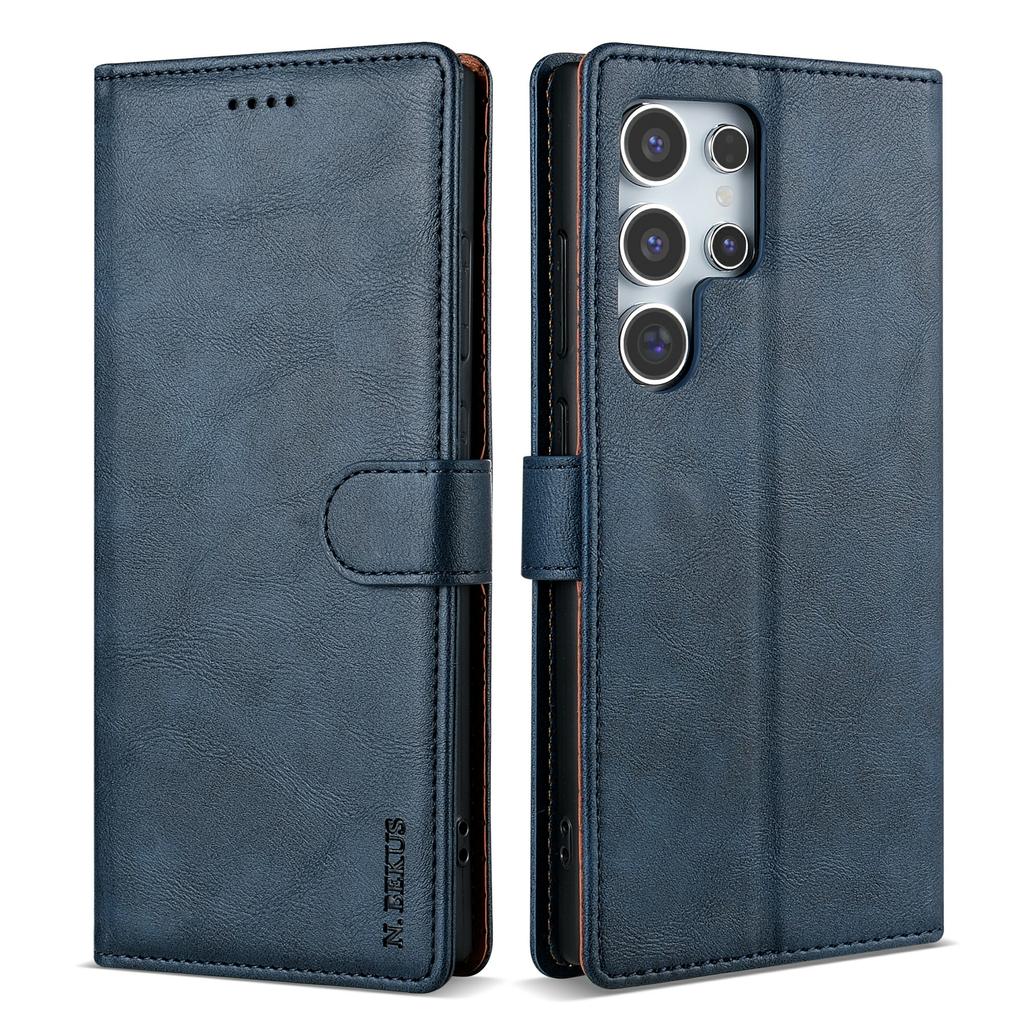 For Samsung Galaxy S25 Ultra Stand Case PU Leather Wallet Phone Cover