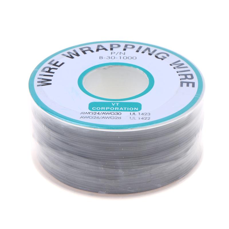 11 Colors 250M 30Awg Wire Wrapping Wire B-30-1000 Ul1423 Tinned Copper Solid Pvc Jumper Insulation Cable Ok Wire