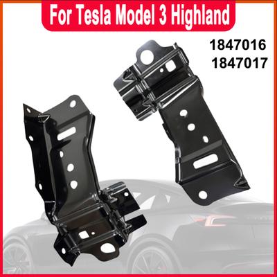 Bumper Under Beam Iron Bracket 1847016 1847017 Curved Beam Support Holder For Tesla Model 3 Highland 2024+  Replace Accessories