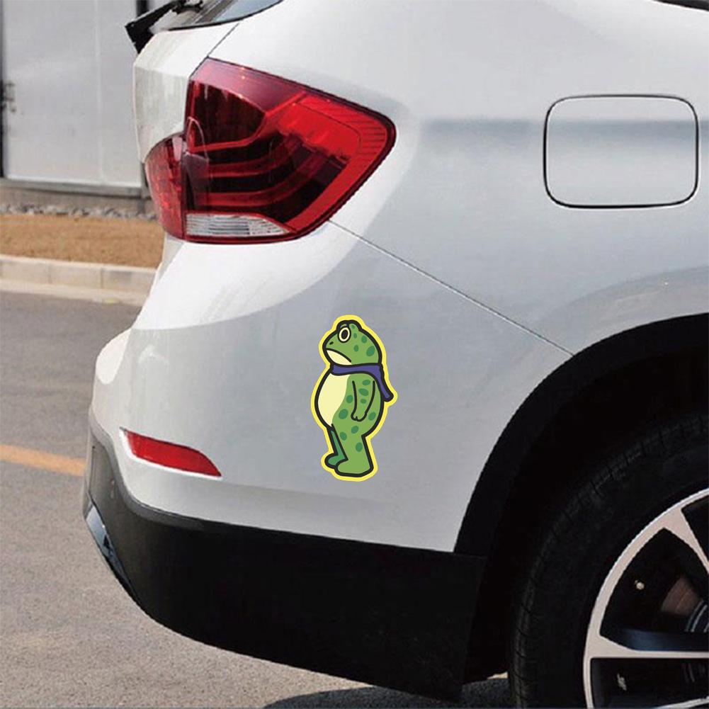 Frog Again The Machine Protest Stickers, Humor Fog Man Decals Bumper Sticker Decals for Car Window Laptop Water Bottles H1E1