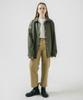 DREAMWORLD [Leather] Long Sleeve Shirt Olive_01