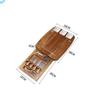 Bamboo Cheese Board with Knife Set and Drawer Tray