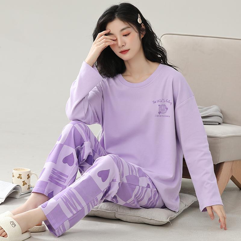 Green Plaid Pajamas Cute Casual Sleepwear Long Sleeves Long Pants Autumn Winter Kawaii Pyjamas Cozy Pijamas Soft Nighty Lady Pjs