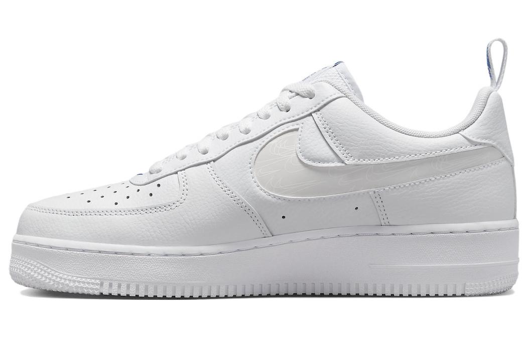 

Nike Air Force 1 Low Reflective Swoosh White Blue FB8971-100 47.5