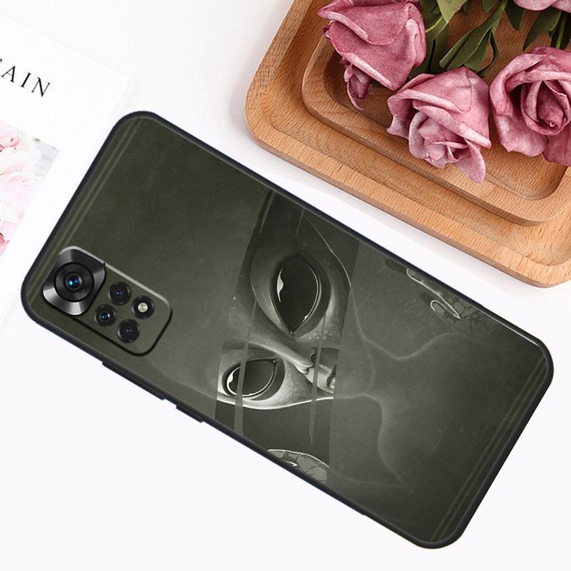 Alien Kawaii Art Case For Xiaomi Redmi Note 14 12 11 9 10 13 Pro 9S 10S 11S 12S Redmi 13C 14C 10C 12C Cover