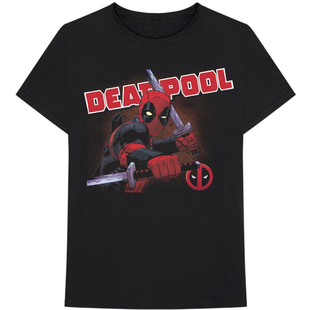 Marvel Comics Unisex T-Shirt Deadpool Cover XL