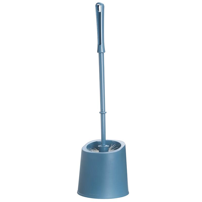 Multifunctional Soft-Bristle Toilet Brush with Long Handle & Base