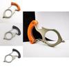Tragbarer Schlüsselanhänger-Flaschenöffner mit Glasbrecherlegierung
