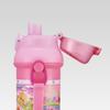 Skater Water Direct Dishwasher Made In Children's Bottle, 480ml, Drinking, Plastic, One-Touch Operation, Safe, Japan, Punirunzu, Girls', PSB5SANAG-A