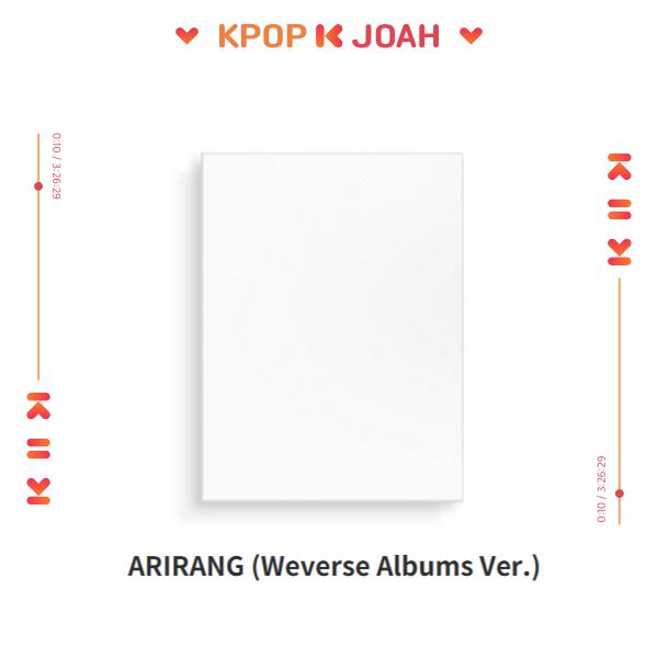 [POB] BTS [ARIRANG] Al 5-lea Album Complet - Versiunea WEVERSE ALBUMS