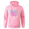 Long Sleeve Black Gray Teens Autumn Hooded Sweatshirt Hoodie Sportswear