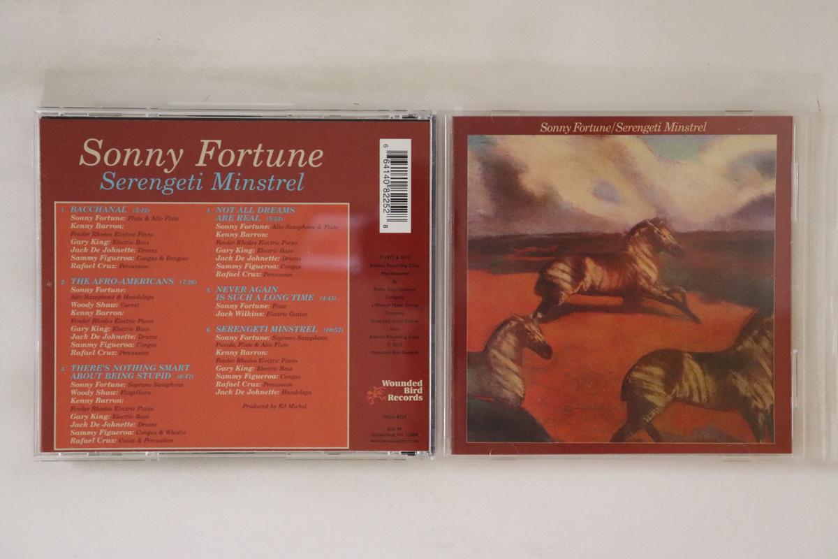 

CD SONNY FORTUNE Serengeti Minstrel WOU8225 WOUNDED BIRD R 2010 US Jazz Used