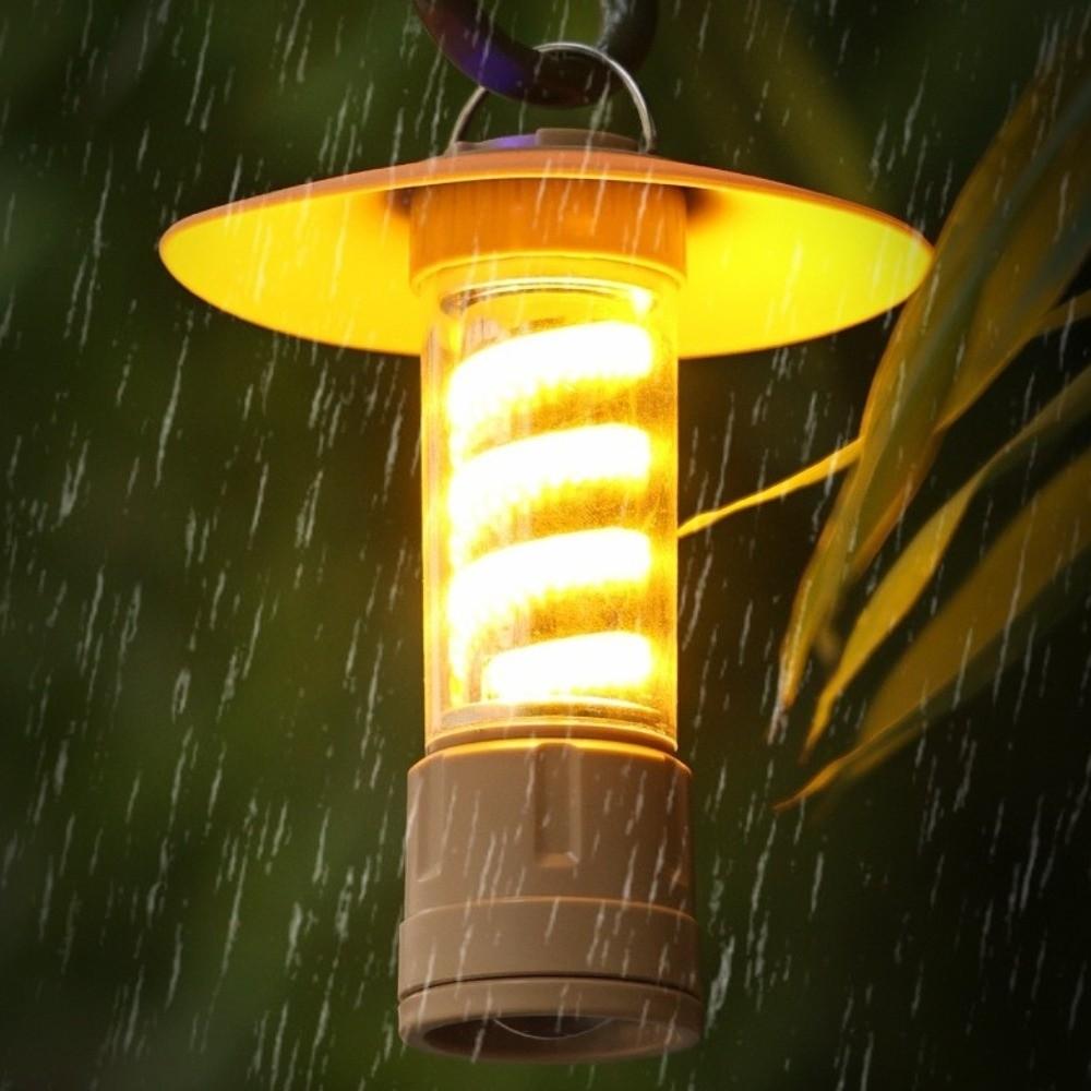 USB Rechargeable Camping Lamp Aluminum Zinc Zinc Alloy Portable Lantern Folding Lamp Outdoor