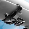 Stylish Car Visor Clip Eyeglasses Hanger Multi-functional Sunglass Organizer  For Truck Vehicle