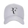 Uomini Donne Patch RF Roger Federer Cappelli da Tennis con visiera Cappellini da Baseball Cappello in Poliestere Cappello Trucker Cappelli Parasole Regolabili Estate