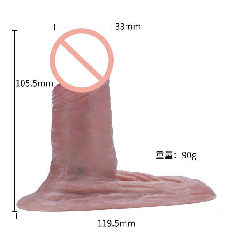 Měkké realistické pouzdro na penis Opakovaně použitelný silikonový kondom Prodloužení kohoutku Sextoy Umělé zvětšení/prodloužení penisu pánský rukáv na penis