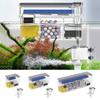 3-in-1 Aquarium Wandmontiert Eingebauter Wasserfall Filterbox Leiser Zirkulierender Zirkulierender Wasserreiniger für Zuhause