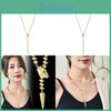 Snake Trendy Chain Clavicle Necklace In Gold And Silver For Women Perfect For Stylish Commute