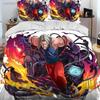 3D Print Game King Of Fighters Retro Bedding Set Boys Girls Twin Queen Size Duvet Cover Pillowcase Bed Kids Adult
