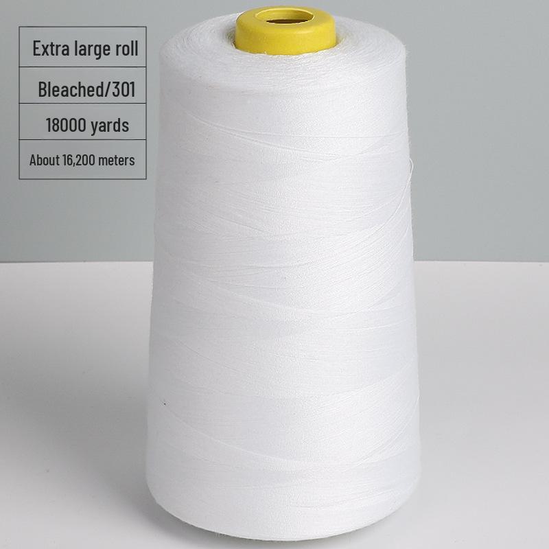 Pagoda 402 Polyester Sewing Thread - White, Machine & Hand Use