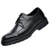 Men Formal Shoes Lace Up Oxfords Leather Fashion Trends Groom Wedding Shoes Men Outdoor Business Dating Party Office Oxford Shoe