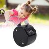 4 Digit Number Counter Compact Hand Mechanical Counter with Reset Knob for Counting Numbers Knitting
