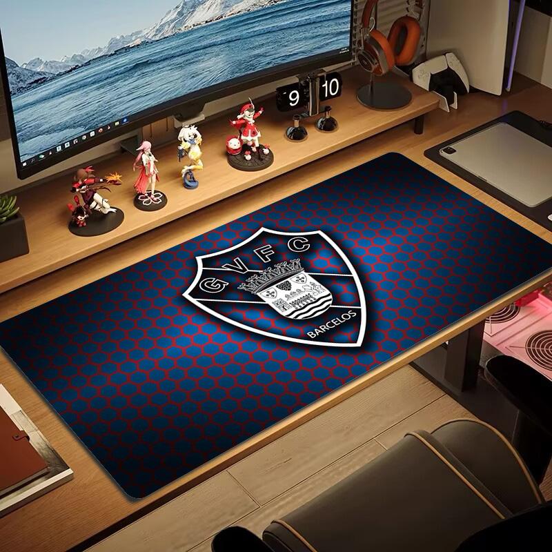 Gil Vicente FC Color Mouse Pad Large Gaming Table Cushion Non-slip Laptop Tablet Big Mousepad XXL Mat Mini PC Playmat With Lock edge