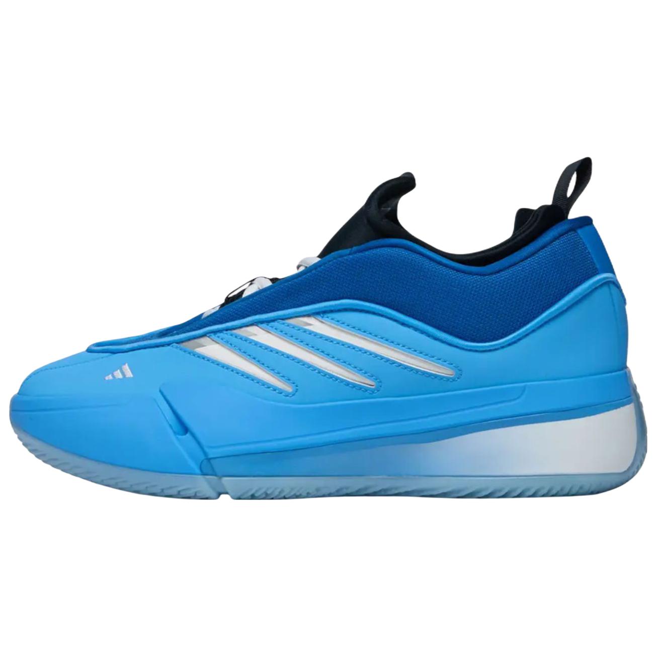 

Adidas Dame 9 Blue Burst Unisex Sneakers Footwear-White Aura-Ink JH6625 42