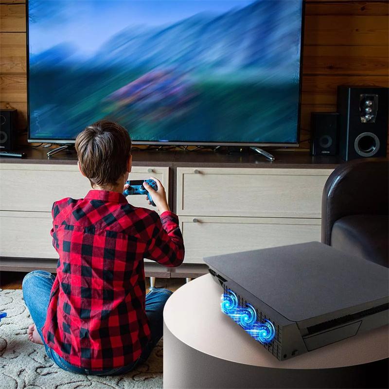 Raffreddatore per Sony Ps4 Ps 4 Slim Fan Console Accessori Base di raffreddamento Accessori Supporto per videogiochi Controllo