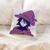 A-AzureS Anime Pillow Case Cushion Cover Soft Cute Throw Pillow Case For Car Sofa Pillowcase Polyester With Zipper