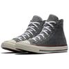 Converse Chuck Taylor All Star Stone Wash Unisex High Canvas Shoes Comfort Versatile Wear-resistant Gray Black 159537C