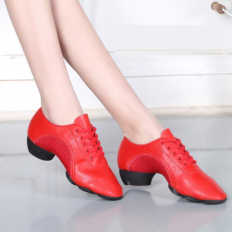 CANVAS Latin Dance Teacher Shoes Men Women Dance Shoes Modern Square Dance Shoes Precisely Dancing JAZZ Sports Shoes