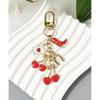 Unique Cherry Keychain Bag Charm Cherry Keychain Purse Charm Key Adornment For Adding Flair To Women's Handbags