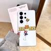 cartoon S-Super M-MarioS Bros Phone Case For Samsung S25,S24,S21,S22,S23,S30,Ultra,S20,Plus,Fe,Note,10,9,5G Transparent Cover