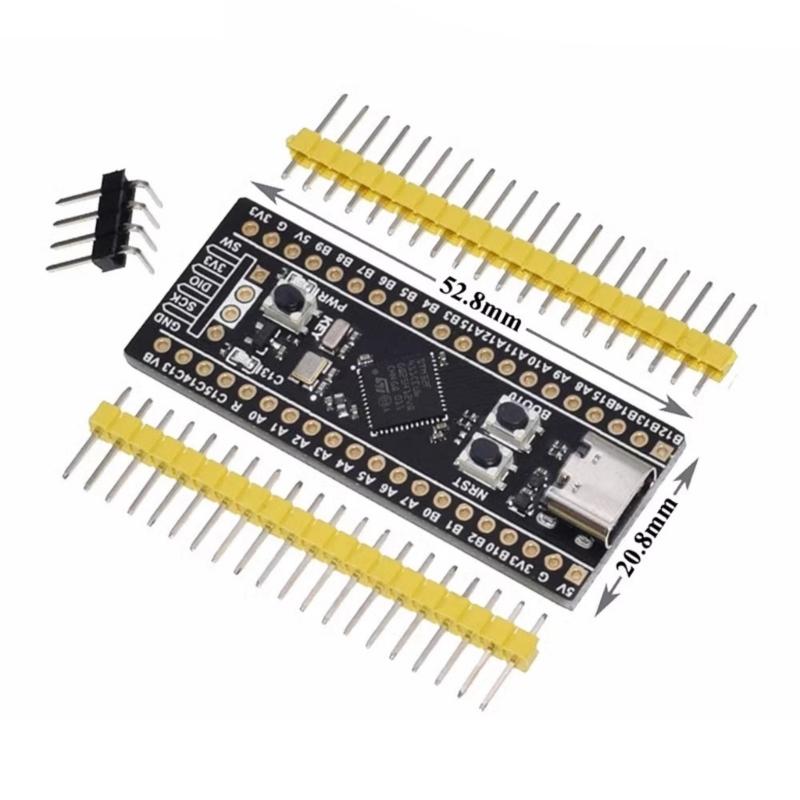 STM32F411 Cores Minimal System Development Board Featuring Easy Debugging and Strong Expandability for Embeddeds Projects