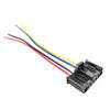 2pcs For Fiat Grande Punto Evo Linea Doblo Heater Blower Motor Fan Resistor Wiring Loom Harness Connector Repair Plug 95508692