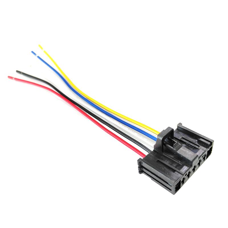 2pcs For Fiat Grande Punto Evo Linea Doblo Heater Blower Motor Fan Resistor Wiring Loom Harness Connector Repair Plug 95508692