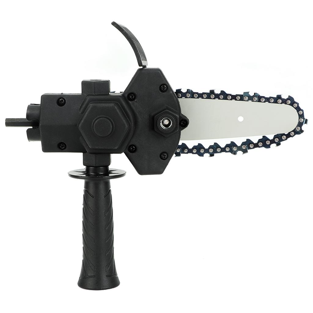 Chainsaw Attachment Electric Drill Modified To Chainsaw Attachment One Handed Electric Chain Saw for Wood Cutting