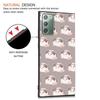 PUI PUI MOLCAR Cute Case for Samsung Galaxy Note 20 Ultra 8 10 Lite 9 TPU Phone Cover Note 10 Plus Black Soft Shell Funda Capa