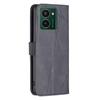 BINFEN COLOR For HMD Pulse+ Phone Cases Wallet Stand Geometry Imprint Leather Cover