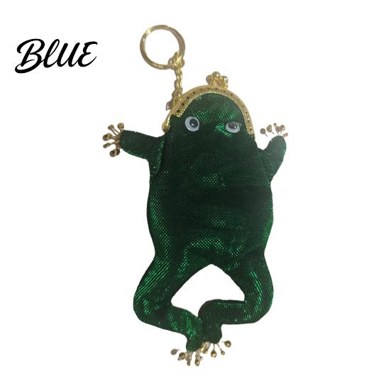 Kleines Kissenschloss mit Schloss Münzbörse DIY Frosch Münzhalter Niedliche Tasche Perlenkröte